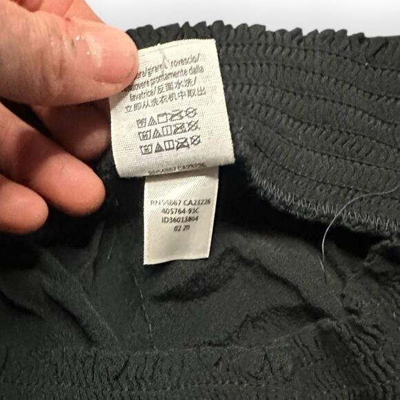 PINK VICTORIA’S SECRET Women’s Black Flowy Lounge Shorts Size Medium - Picture 4 of 5